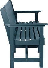 Sequoia Professional CM-BENSQ62-NBE Commercial Grade Exeter 6 Foot Garden Bench, Nantucket Blue - Photo 6