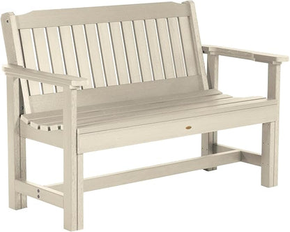 Sequoia Professional CM-BENSQ42-WAE Commercial Grade Exeter 4 Foot Garden Bench, Whitewash