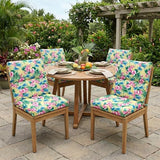 BrylaneHome Universal Chair Cushion - 45.75”L x 22”W x 2.75”H - Patio & Outdoor - Water - Photo 3