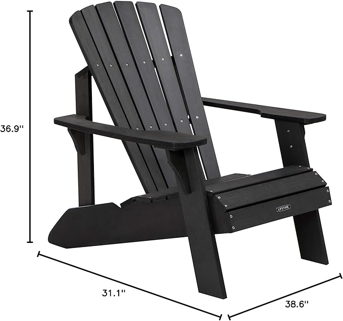 Lifetime Faux Wood Adirondack Chair