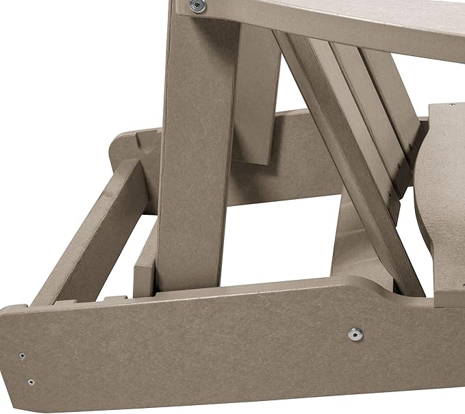 Cape Folding and Reclining Adirondack Chair, Standard, Cabana Tan