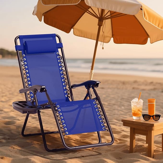 Zero Gravity Chair, Portable Outdoor Chair - Photo 9