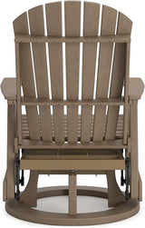 Signature Design by Ashley Hyland Wave Contemporary Swivel Glider Adirondack Chair with 360-Degree Swivel - Photo 8
