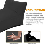 Modern-Depo Outdoor Chaise Lounge Chair - Photo 3