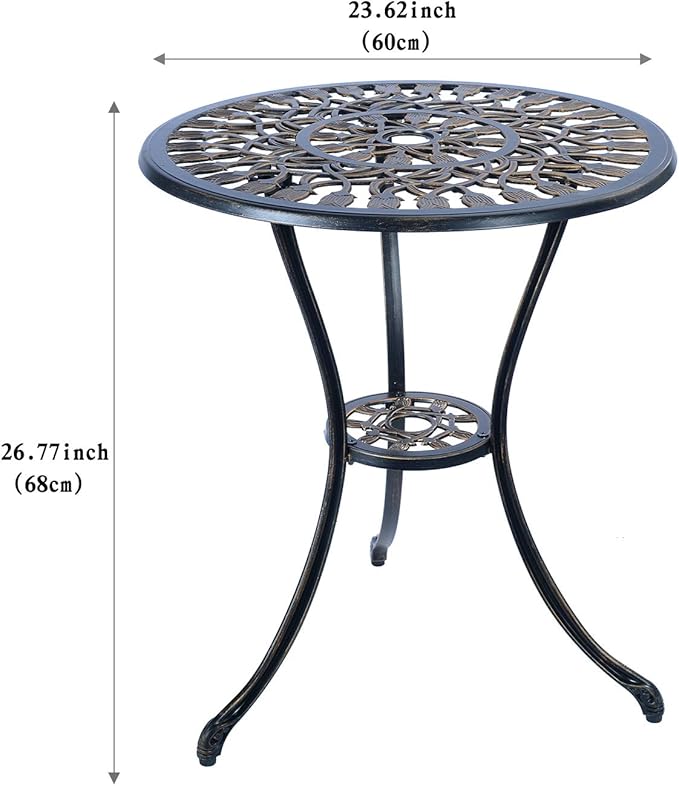 C/G 3 Piece Bistro Set, Outdoor Patio Set - Photo 2