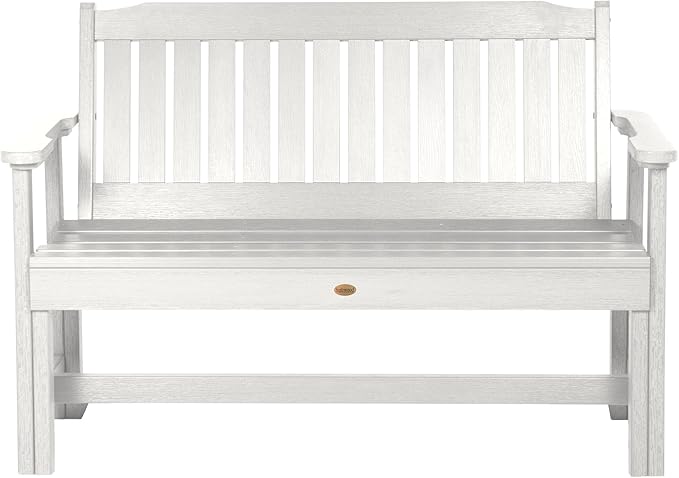 Sequoia Professional CM-BENSQ42-WHE Commercial Grade Exeter 4 Foot Garden Bench, White