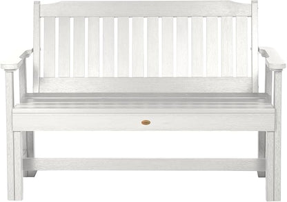 Sequoia Professional CM-BENSQ42-WHE Commercial Grade Exeter 4 Foot Garden Bench, White