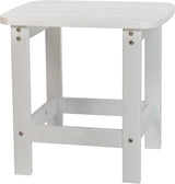 Flash Furniture Set of 2 Finn Modern Commercial Grade Adirondack Rocking Chairs - All-Weather White Poly Resin Wood - Photo 7