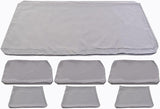SAFAVIEH Outdoor Couture Collection Montford Grey 3-Seat Bench Cushion & Pillow Cover Set - Photo 1