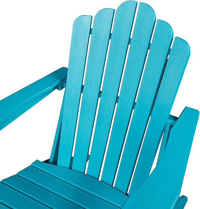 Clihome Patio Chairs Adirondack Chair Outdoor Chairs Lounge Chairs for Outside Lawn Chair Plastic Adirondack Chairs Outdoor Furniture for Yard, Garden, Patio