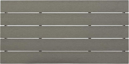 Signature Design by Ashley Visola Outdoor HDPE Patio Cocktail Table, Gray