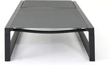 Christopher Knight Home Modesta Outdoor Aluminum Framed Chaise Lounges with Mesh Body, 2-Pcs Set - Photo 6