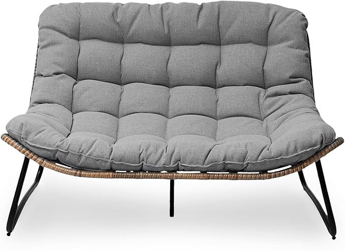 Crestlive Products Outdoor Loveseat 3PCS, Outdoor Sofa Set - Photo 8