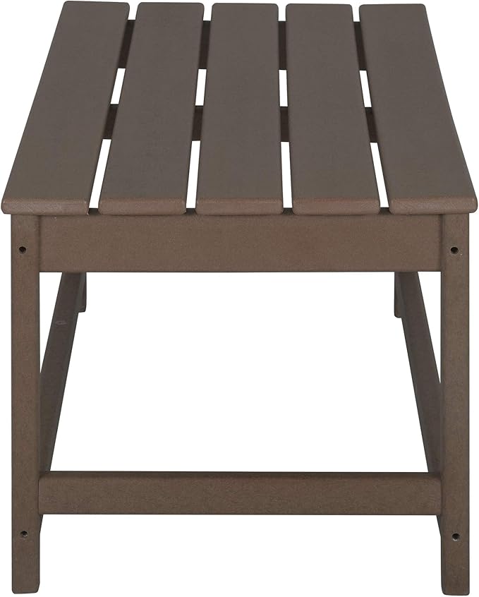 WO Home Furniture Adirondack Chairs Table Set of 3 PCS Outdoor Folding Chairs Coffee Table Weather/UV Resistant for Lawn - Photo 9