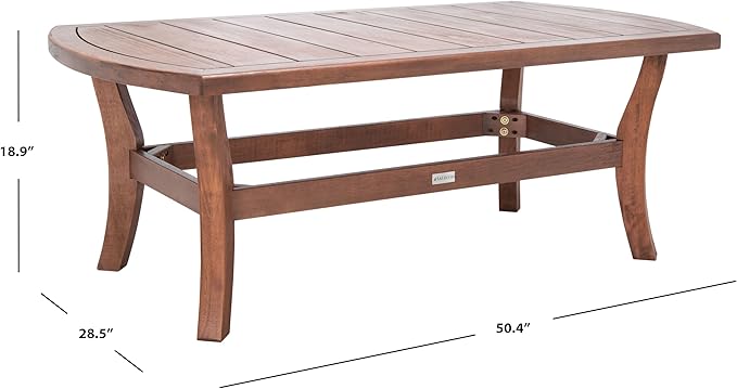 SAFAVIEH Coffee Table CPT1024A, Natural/Beige - Photo 3