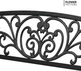 MoNiBloom Metal Bench Patio Benches for Outdoors - Photo 4
