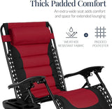 Best Choice Products Oversized Padded Zero Gravity Chair, Folding Outdoor Patio Recliner - Photo 6