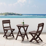 Costaelm Outdoor Patio Modern Folding Dining Chair - Photo 8