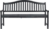 SAFAVIEH Outdoor Collection Mischa Natural Brown Bench - Photo 1