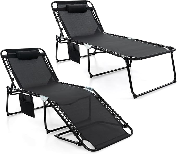 GYMAX Lounge Chair for Outside - Photo 1