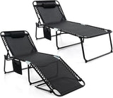 GYMAX Lounge Chair for Outside - Photo 1
