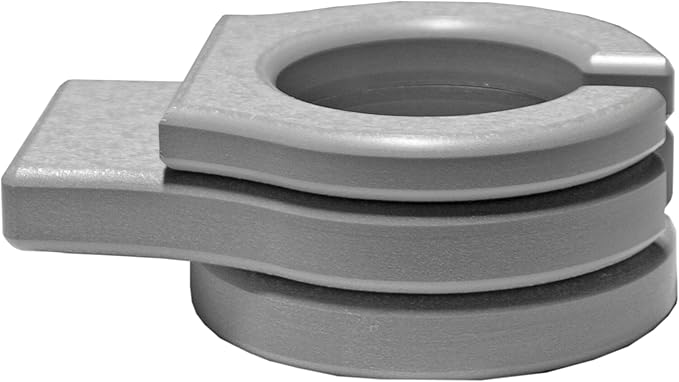 LuxCraft Adirondack Chair Cup Holder Attachment for Outdoor Lounge Furniture, Stationary Drink Holder for Swings, Gliders, Bench, Deck or Camping Chair - Amish Made in America (Dove Gray)