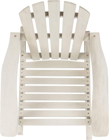 Safavieh Outdoor Brizio Classic White Adirondack Rocking Chair