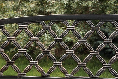 DO IT BEST GS SXL-SG131F Outdoor Expressions Steel Glider Bench