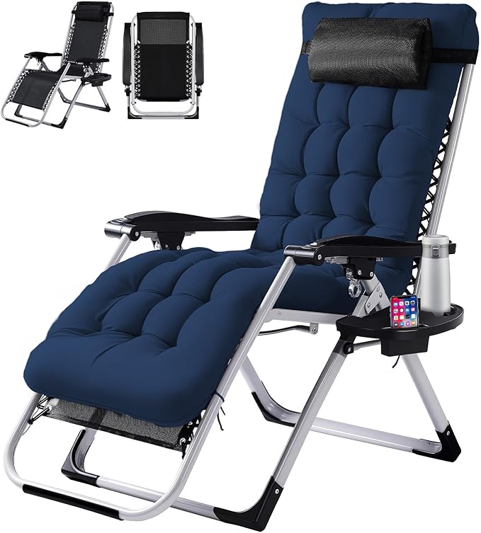 VINGLI Padded Zero Gravity Chair - Photo 1