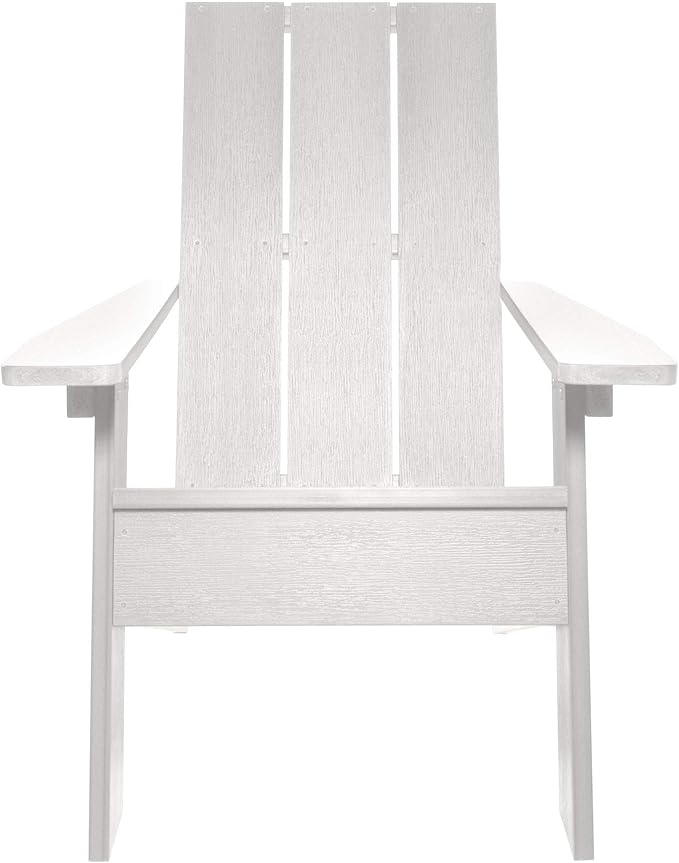 highwood Italica Modern Adirondack Chair, White