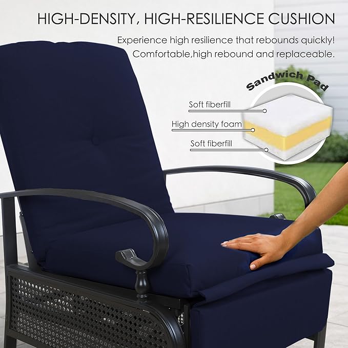 Kozyard Adjustable Outdoor Reclining Lounge Chair - Photo 3