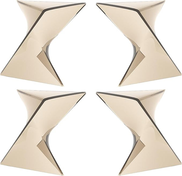 LeisureMod 15.75" Triangular Side Table, Stackable Plastic Accent End Table for Indoor & Outdoor Use - Photo 1