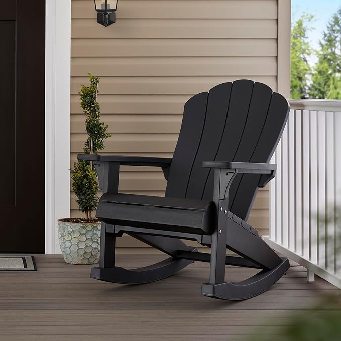 Keter Everest Adirondack Rocker - Graphite