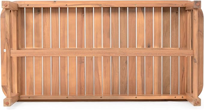 Christopher Knight Home Walla Patio Acacia Wood Coffee Table, Solid Wood Outdoor Table for Patio Furniture Set - Photo 10