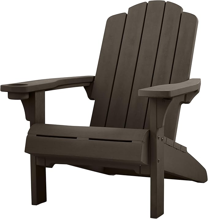 Keter Kiawah Adirondack Chair - Brown