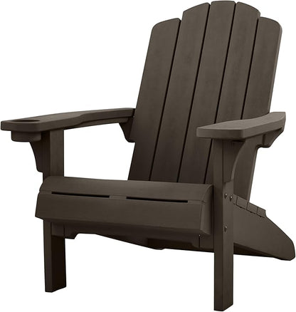 Keter Kiawah Adirondack Chair - Brown