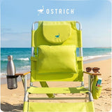 Ostrich the Deluxe 3N1 Lightweight Lawn Beach Reclining Lounge Chair with Footrest, Outdoor Furniture for Patio, Balcony - Photo 8