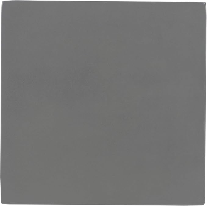 SAFAVIEH Outdoor Collection Zen Mushroom Modern Dark Grey Concrete Accent Table (Fully Assembled)