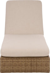 SAFAVIEH Outdoor Patio Furniture Collection – Emma Natural & Taupe Cushion Lounger - Photo 1