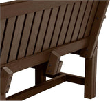 Sequoia Professional CM-BENSQ62-ACE Commercial Grade Exeter 6 Foot Garden Bench, Weathered Acorn - Photo 7