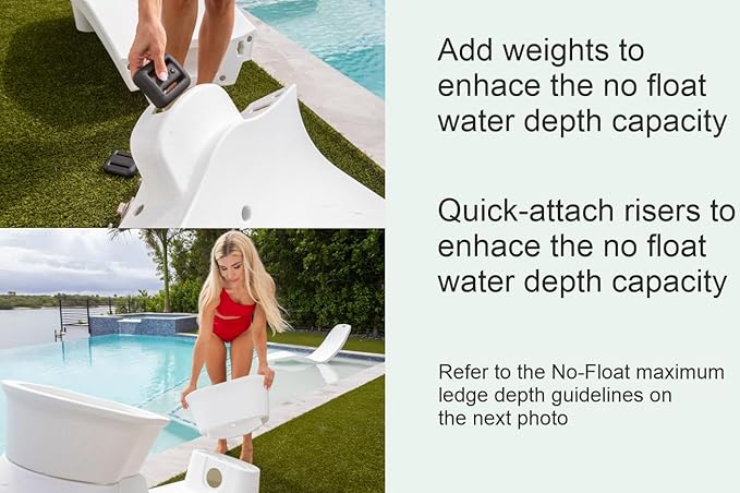 Tenjam Laylo in Pool Lounge Chairs for Sun Shelf Set of Two - Photo 8