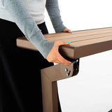 LIFETIME 60054 Convertible Bench / Table, Faux Wood Construction - Photo 6