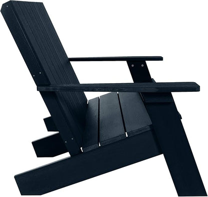 highwood Italica Modern Outdoor Adirondack Loveseat, Adult, Federal Blue