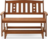 FURINNO FG17485 Tioman Outdoor Hardwood New Mexico Glider - Photo 4