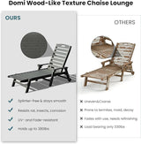 Domi Outdoor Chaise Lounge Chairs Set of 4 - Photo 8