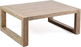 Armen Living LCPRCOLT Paradise Outdoor Light Eucalyptus Wood Coffee Table, Teak - Photo 1