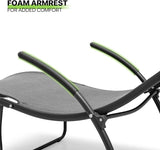 Magshion Outdoor Chaise Lounge Chair Set of 2 with Folding Side Table - Photo 5