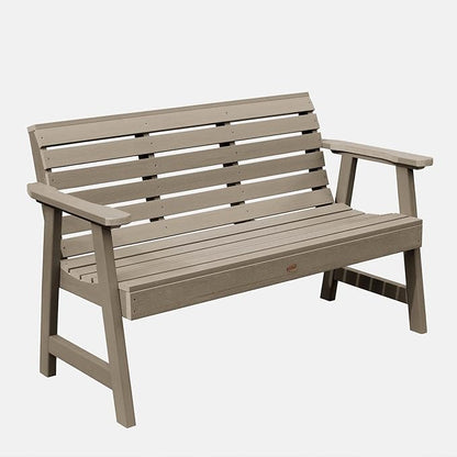 Highwood Weatherly Garden Bench, 5ft, Woodland Brown
