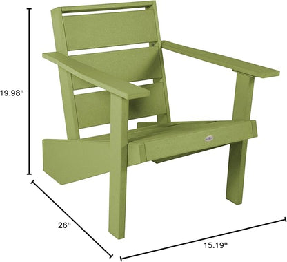 Haven Modern Adirondack Chair, Palm Green