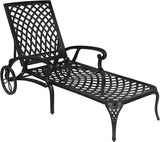 Metal Lounge Chairs for Outside - Photo 5